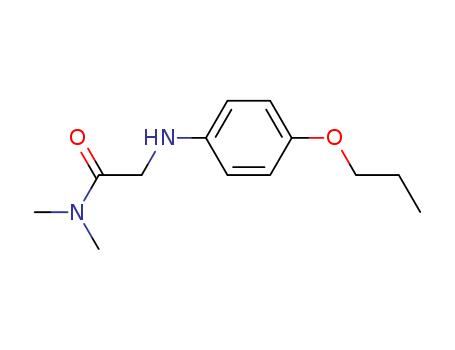N,N-dimethyl-2-(4-propoxyanilino)acetamide
