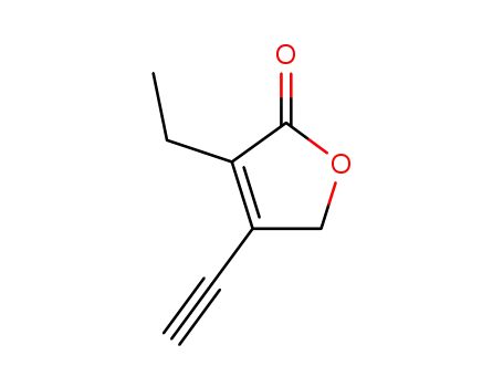 2(5H)-Furanone, 3-ethyl-4-ethynyl- (9CI)