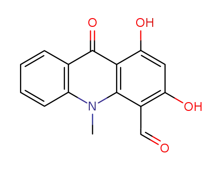 4-formyl-1,3-dihydroxy-10-methylacridin-9(10H)-one