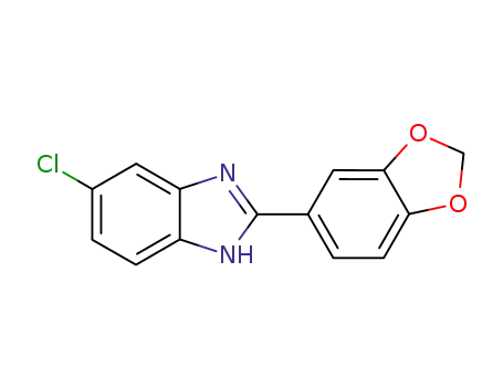 2-(1,3-BENZODIOXOL-5-YL)-5-CHLORO-1H-BENZIMIDAZOLE