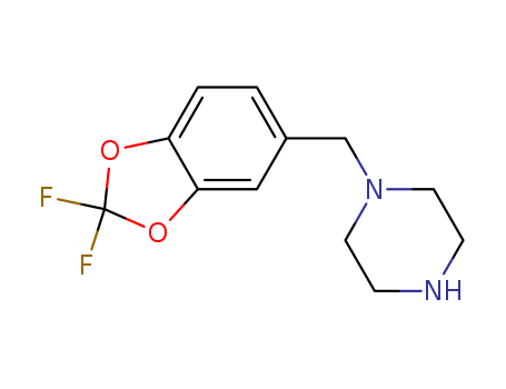 1-[(2,2-difluoro-1,3-benzodioxol-5-yl)methyl]piperazine