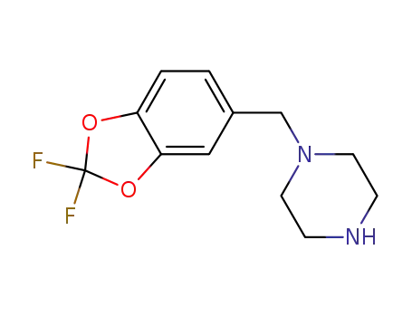1-[(2,2-Difluoro-1,3-benzodioxol-5-yl)-Methyl]piperazine