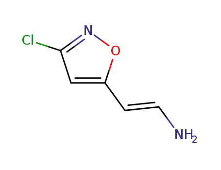 (E)-2-(3-Chloro-isoxazol-5-yl)-vinylamine