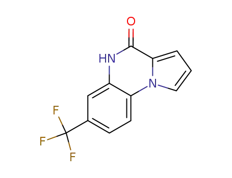 7-(trifluoromethyl)pyrrolo<1,2-a>quinoxalin-4(5H)-one