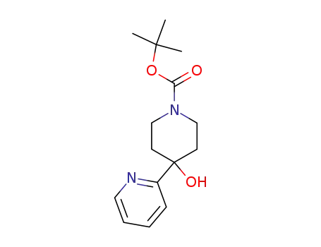 Tert-butyl 4-hydroxy-4-(pyridin-2-YL)piperidine-1-carboxylate