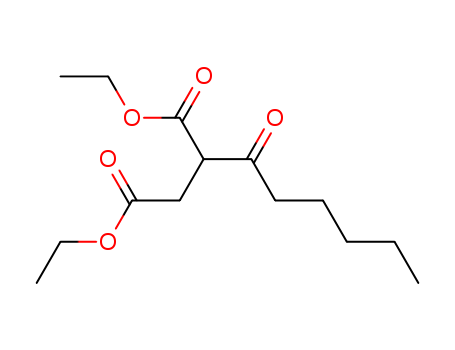 Butanedioic acid, 2-(1-oxohexyl)-, 1,4-diethyl ester cas  7598-33-6