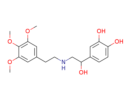 1,2-Benzenediol,4-[1-hydroxy-2-[[2-(3,4,5-trimethoxyphenyl)ethyl]amino]ethyl]-