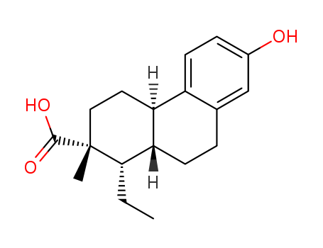 2-Phenanthrenecarboxylicacid, 1-ethyl-1,2,3,4,4a,9,10,10a-octahydro-7-hydroxy-2-methyl-,(1S,2S,4aS,10aR)-