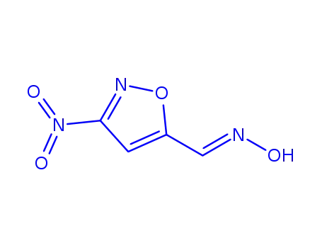 Molecular Structure of 108802-82-0 (5-Isoxazolecarboxaldehyde,3-nitro-,oxime(9CI))