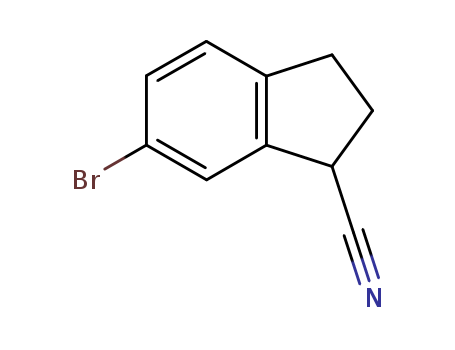6-Bromo-2,3-dihydro-1H-indene-1-carbonitrile
