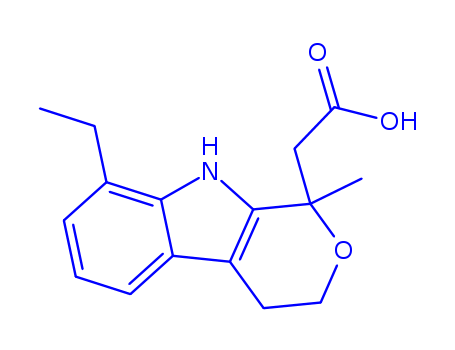 Etodolac Related Compound A (25 mg) ((+/-)-8-ethyl-1-methyl-1,3,4,9-tetrahydropyrano [3,4-b]-indole-1-acetic acid)