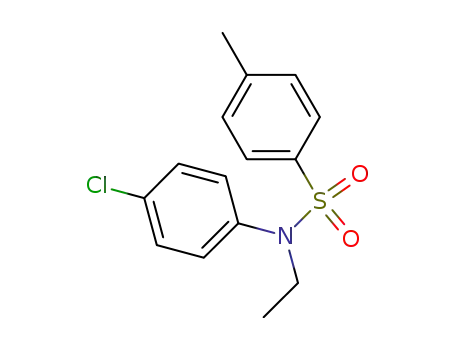 toluene-4-sulfonic acid-(<i>N</i>-ethyl-4-chloro-anilide)