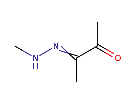 2,3-Butanedione, mono(methylhydrazone) (9CI)