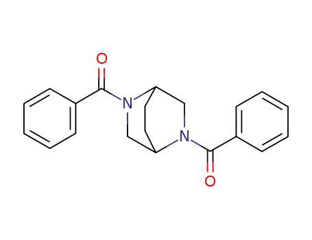 Molecular Structure of 1098-69-7 (2,5-diazabicyclo[2.2.2]octane-2,5-diylbis(phenylmethanone))