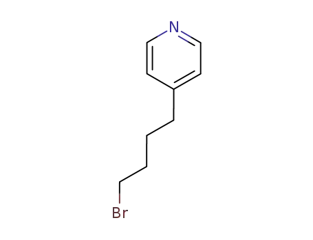Molecular Structure of 109315-44-8 (Pyridine, 4-(4-bromobutyl)- (9CI))