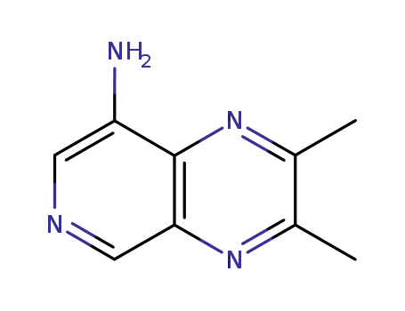 Pyrido[3,4-b]pyrazine, 8-amino-2,3-dimethyl- (6CI)