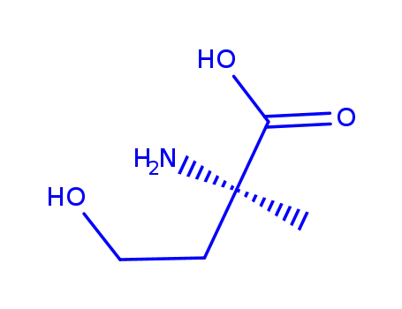 Molecular Structure of 109918-65-2 (D-Isovaline, 4-hydroxy- (9CI))