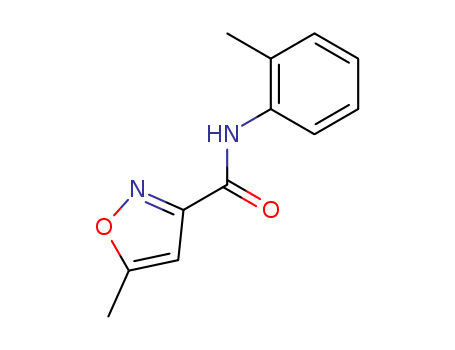 3-ISOXAZOLECARBOXAMIDE,5-METHYL-N-(2-METHYLPHENYL)-