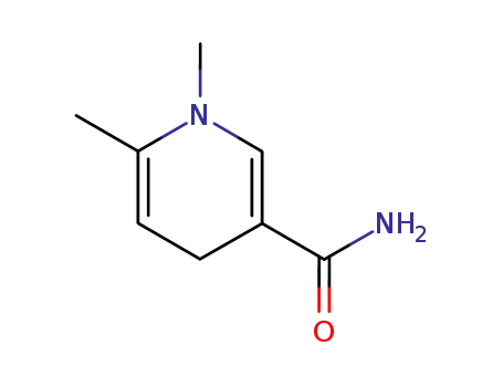 Molecular Structure of 108964-23-4 (3-Pyridinecarboxamide,1,4-dihydro-1,6-dimethyl-(9CI))
