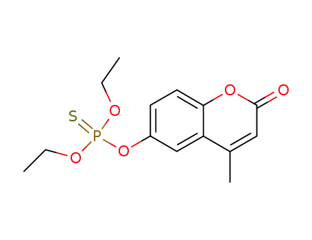 O,O-diethyl O-(4-methyl-2-oxo-2H-chromen-6-yl) thiophosphate