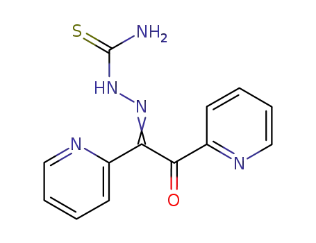 Molecular Structure of 108922-13-0 ((1E)-1,2-DIPYRIDIN-2-YLETHANE-1,2-DIONE THIOSEMICARBAZONE)