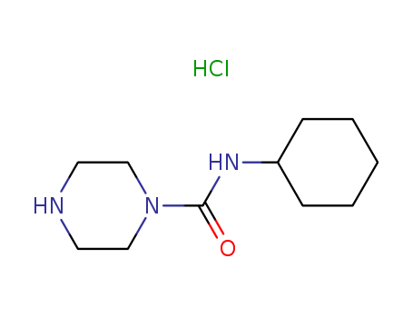N-cyclohexyl-1-piperazinecarboxamide hydrochloride