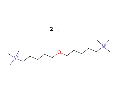 Molecular Structure of 109448-61-5 (trimethyl-[5-(5-trimethylammoniopentoxy)pentyl]azanium diiodide)