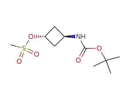 trans-3-[(tert-butoxycarbonyl)amino]cyclobutyl methanesulfonate