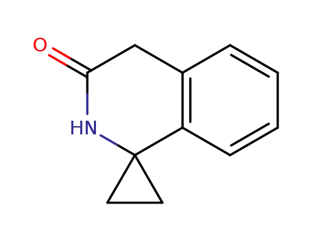Molecular Structure of 1092794-25-6 (Spiro[cyclopropane-1,1'(2'H)-isoquinolin]-3'(4'H)-one)