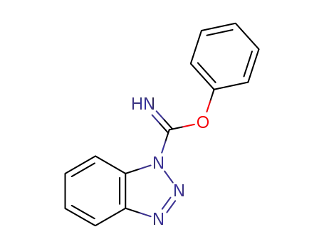 Molecular Structure of 1086-40-4 (phenyl 1H-benzo[d][1,2,3]triazol-1-carbiMidate)