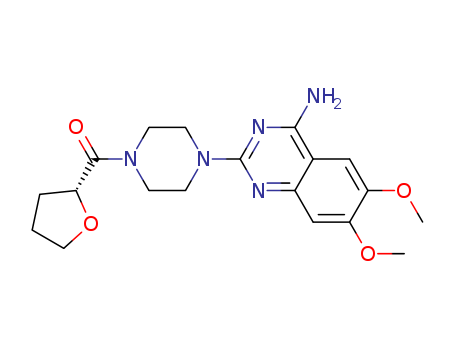 (R)-Terazosin/1-(4-Amino-6,7-dimethoxy-2-quinazolinyl)-4-[[(2R)-tetrahydro-2-furanyl]carbonyl]- piperazine