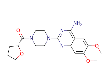 Molecular Structure of 109351-34-0 ((R)-Terazosin)