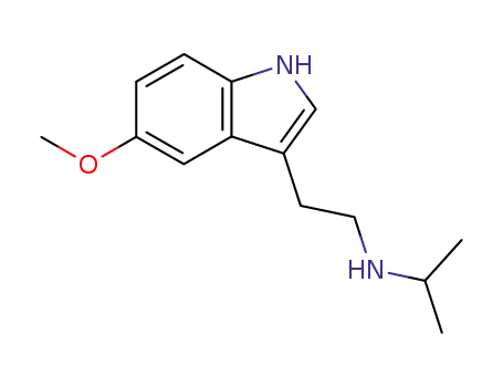 Molecular Structure of 109921-55-3 (N-Isopropyl-5-methoxytryptamine)