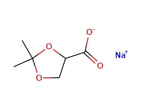 2,2-dimethyl-1,3-dioxolane-4-carboxylic acid,sodium salt