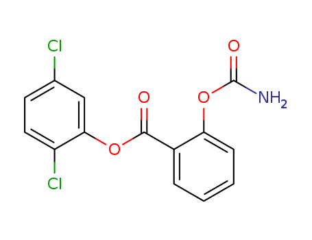 2,5-DICHLOROPHENYL 2-((AMINOCARBONYL)OXY)BENZOATE