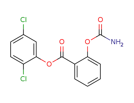 2,5-디클로로페닐 2-((아미노카르보닐)옥시)벤조에이트