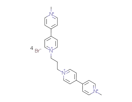 Molecular Structure of 75609-14-2 (1',1''-trimethylene-bis(1-methyl-4,4'-bipyridinium) bromide)
