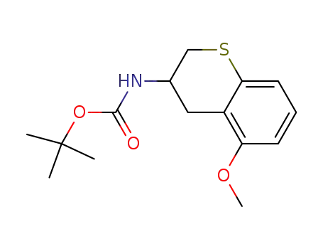N-t-butoxy-carbonyl-3,4-dihydro-5-methoxy-2H-[1 ]-benzothiopyran-3-amine