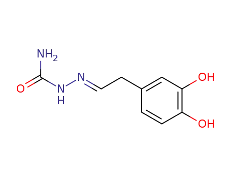 아세트알데히드, (3,4-디히드록시페닐)-, 세미카르바존 (6CI)