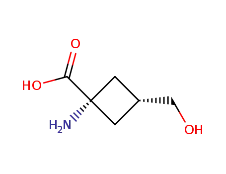 Cyclobutanecarboxylic acid, 1-amino-3-(hydroxymethyl)-, cis- (9CI)