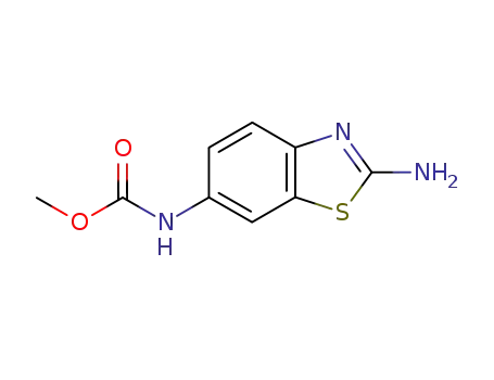 카르밤산, (2-아미노-6-벤조티아졸릴)-, 메틸 에스테르(9CI)