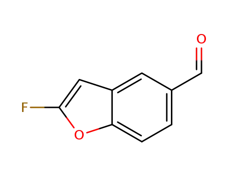 5- 벤조 푸란 카르 복스 알데히드, 2- 플루오로-(9CI)