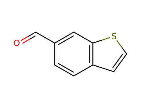 Molecular Structure of 6386-80-7 (benzothiophene-6-carbaldehyde)