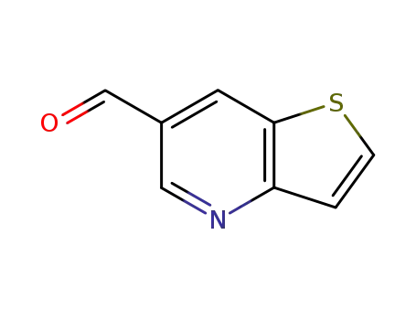 Molecular Structure of 117390-35-9 (Thieno[3,2-b]pyridine-6-carboxaldehyde)