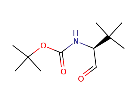 Carbamic acid, [(1S)-1-formyl-2,2-dimethylpropyl]-, 1,1-dimethylethyl ester