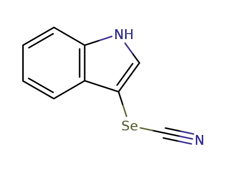 Molecular Structure of 21856-92-8 (3-(Cyanoseleno)-1H-indole)