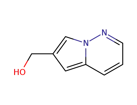 Molecular Structure of 1709825-55-7 (pyrrolo[1,2-b]pyridazine-6-ylmethanol)