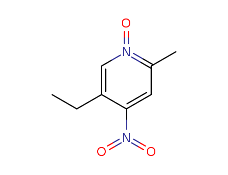 4-nitro-5-ethyl-2-methylpyridine n oxide