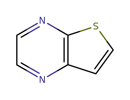 Molecular Structure of 56088-28-9 (Thieno[2,3-b]pyrazine)