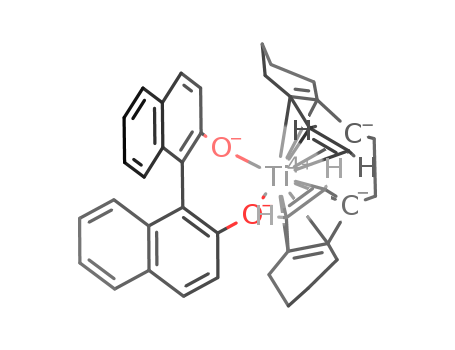 Titanium,[(1R)-[1,1'-binaphthalene]-2,2'-diolato(2-)-kO,kO'][1,2-ethanediylbis[(1,2,3,3a,7a-h)-4,5,6,7-tetrahydro-1H-inden-1-ylidene]]-,stereoisomer (9CI)